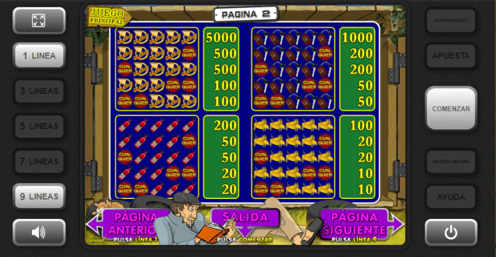 Símbolos de tragamonedas Garage